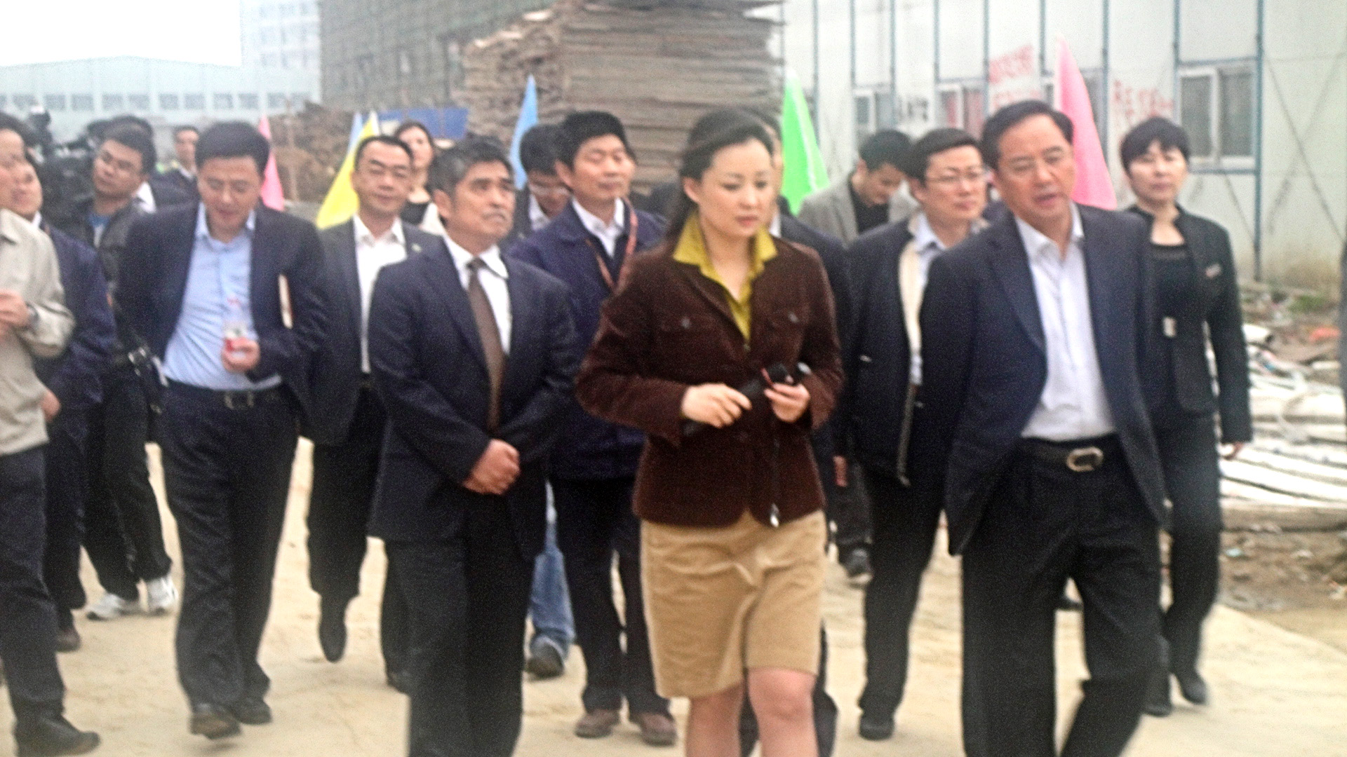 市委副書記熊建輝蒞臨燕莊西區(qū)建設工地